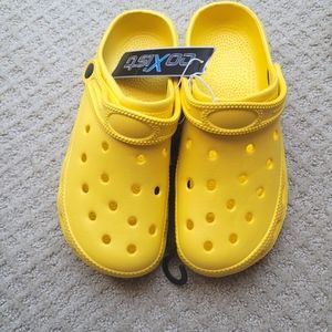 Yellow Clogs Size 8/9